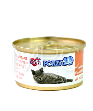 フォルツァ10　CAT プレミアム ナチュラルグルメ缶 ツナと小エビ75ｇ(X1)