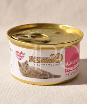 フォルツァ10　CAT プレミアム ナチュラルグルメ缶 ツナとプロシュート75ｇ(X1)
