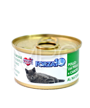 フォルツァ10　CAT プレミアム ナチュラルグルメ缶 チキン・エンドウ豆・ニンジン75ｇ(X1)