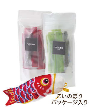 POCHI こどもの日　ガムセット こいのぼり袋付き