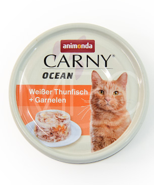 アニモンダ カーニーオーシャン　ホワイトツナとエビ　80g