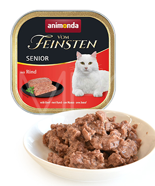 アニモンダ フォムファインステンシニアキャット　牛肉・豚肉・鶏肉　100g