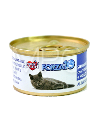 フォルツァ10　CAT プレミアム ナチュラルグルメ缶 ツナと小エビ75ｇ