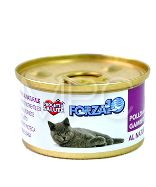 フォルツァ10　CAT プレミアム ナチュラルグルメ缶 チキンと小エビ75ｇ