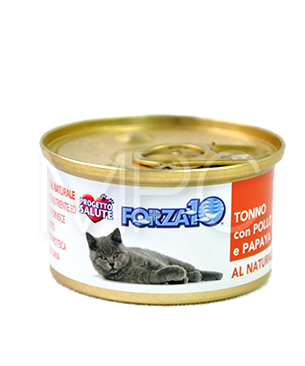 フォルツァ10 CAT プレミアム ナチュラルグルメ缶 ツナ・チキン