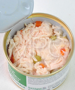 フォルツァ10　CAT プレミアム ナチュラルグルメ缶 チキン・エンドウ豆・ニンジン75ｇ