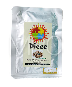 Piece シカすじ肉ミンチ レトルト 100ｇ (猫用）