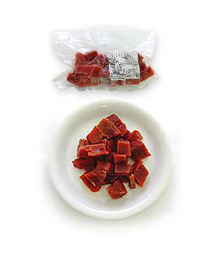 メキシコ産 馬肉赤身角切り バラ凍結 100g