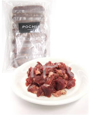 POCHI Marche【数量限定品】 馬肉チャンキーカット◆クール便（冷凍）◆(大袋1kg)