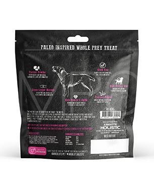 アブソルート ホリスティック エアドライ ドッグトリーツ ブッチャーメドレー (ビーフ＆ホキ) 100g