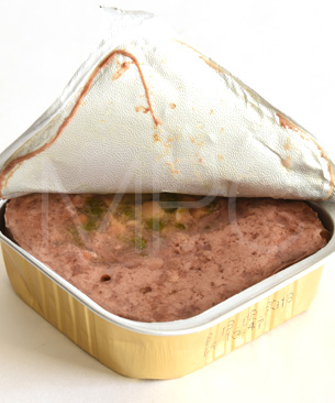 アニモンダ フォムファインステン ディッシュ アダルト 牛・サーモン・ホウレンソウ100g