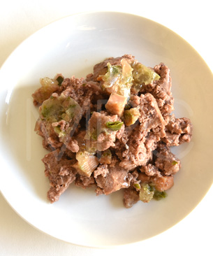 アニモンダ フォムファインステン ディッシュ アダルト 牛・サーモン・ホウレンソウ100g