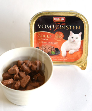 アニモンダ フォムファインステン ディッシュ withソース アダルト 鶏・キャロットソース100g