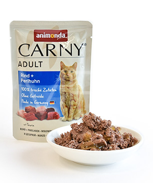 アニモンダ カーニーパウチ アダルト 牛・ホロホロ鳥 85g