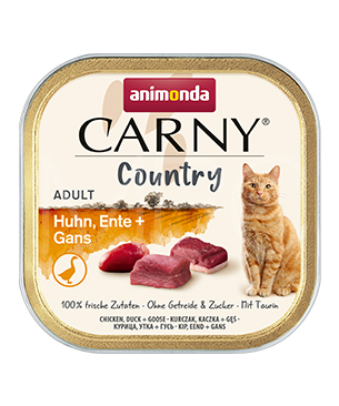 アニモンダ CAT カーニー カントリー 鶏・鴨・ガチョウ 100g