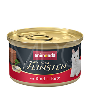 アニモンダ CAT フォムファインステン ムース 牛・鴨 85g