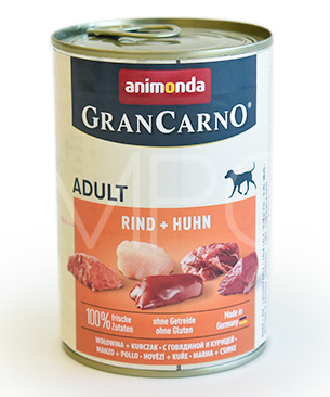 アニモンダ グランカルノ アダルト 牛肉・鶏肉400g