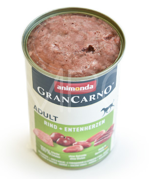 アニモンダ グランカルノ アダルト 牛肉・鴨心臓400g