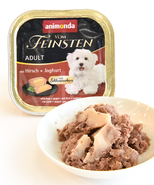 アニモンダ フォムファインステン グルメ 鳥･牛･豚･鹿･ヨーグルト 150g