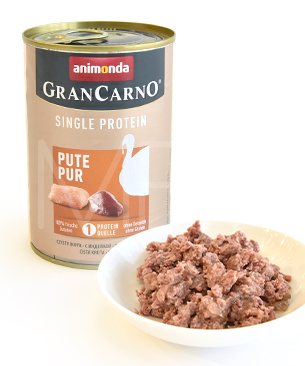 アニモンダ グランカルノ シングルプロテイン 七面鳥のみ 400g