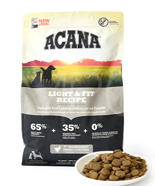 アカナ DOG ライト&フィットレシピ 2kg