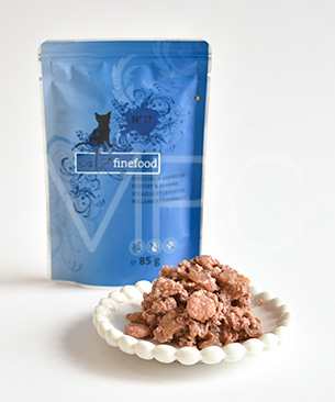 キャッツファインフード クラシック No.17 ポルトリー&プラウン(85g)