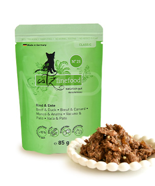 キャッツファインフード クラシック No.23 ビーフ&ダック(85g)