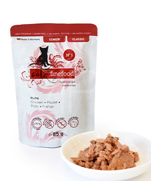 キャッツファインフード シニア No.3 チキン 85g