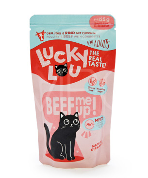 ラッキールー アダルト ポルトリー＆ビーフ 125g