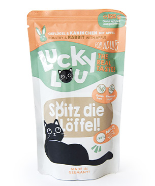 ラッキールー アダルト ポルトリー＆ラビット 125g