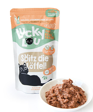 ラッキールー アダルト ポルトリー＆ラビット 125g