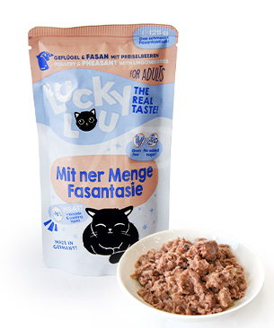 ラッキールー アダルト ポルトリー＆キジ 125g