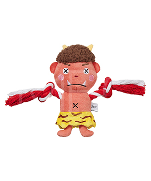 FAD 【数量限定品】 プラッシュトイ･ウィズロープ アカオニ