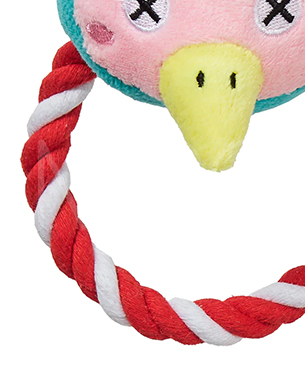 FAD 【数量限定品】 プラッシュトイ･ウィズロープ リング キジ