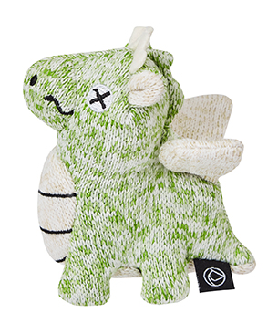 FAD 【数量限定品】 干支プラッシュトイ ドラゴン グリーン ワイド XS □