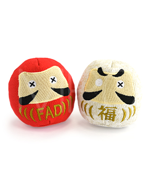 FAD【数量限定品】プラッシュトイ ダルマ レッド S