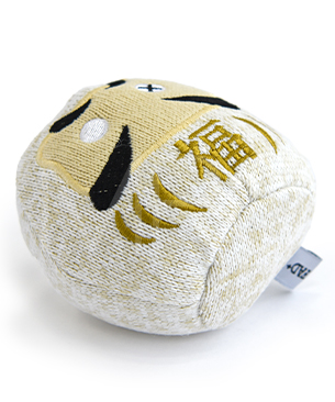 FAD【数量限定品】プラッシュトイ ダルマ ホワイト S