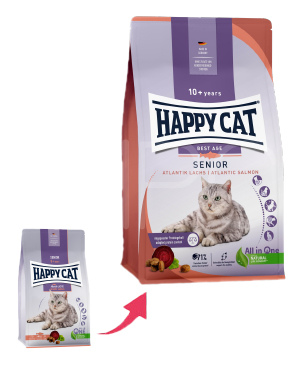 ハッピーキャット シニア アトランティックサーモン