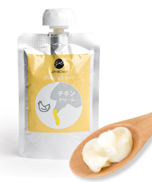 J&C プレミアムトリーツ チキンクリーム 60g