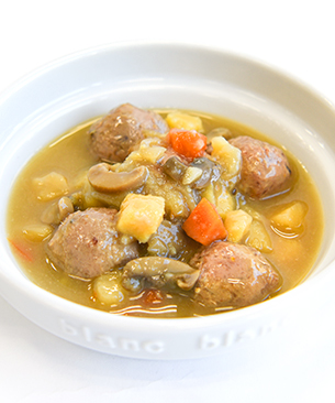 J&C プレミアムパウチ ミートボールと野菜のヤギミルク煮込み イワシ 100g