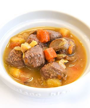 J&C プレミアムパウチ ミートボールと野菜のヤギミルク煮込み ビーフ 100g