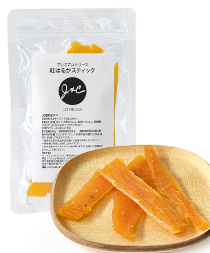 J&C プレミアムトリーツ 紅はるかスティック 40g