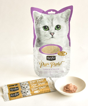 キットキャット パーピューレ ツナ&スカラップ-60g（15gX4）