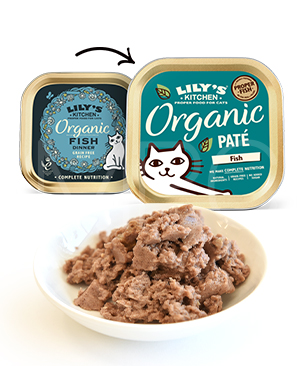 リリーズキッチン CAT オーガニックフィッシュのディナー・キャット(85g)