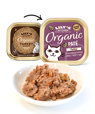 リリーズキッチン CAT オーガニックターキーのディナー・キャット(85g)