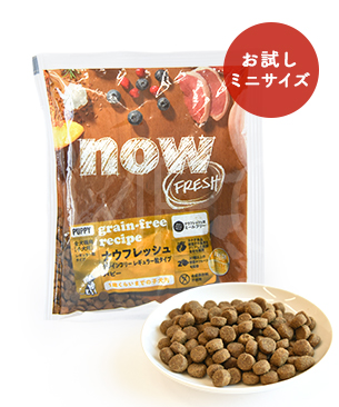 ナウフレッシュ　DOG　グレインフリー　パピー　お試しミニサイズ 50g