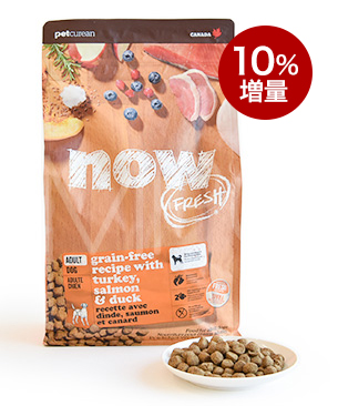 ナウフレッシュ 【数量限定品】 グレインフリーアダルト-10%増量3kg