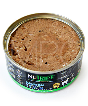 ニュートライプ CAT ピュア サーモン&グリーントライプ缶 95g