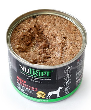 ニュートライプ DOG ピュア ビーフ&グリーントライプ缶 185g