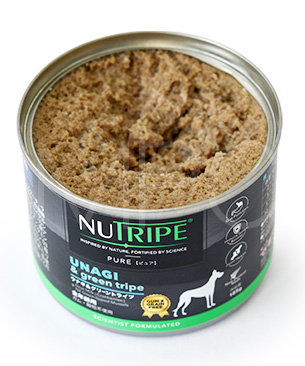 ニュートライプ DOG ピュア ウナギ&グリーントライプ缶 185g